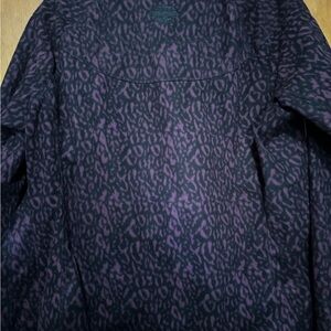 Harley Davidson 2XL Purple and Black Jacket